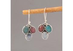USA Sterling Silver Gemstone Earrings Wholesale – Akrati Jewels INC